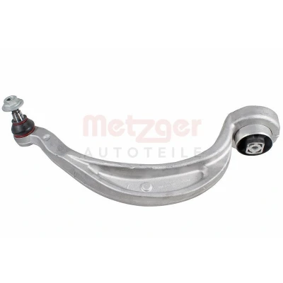 Bilde av METZGER 58170901 Bærebru med gummifeste, støtte / styreledd framaksel venstre, nede, bak Casterstag Aluminium AUDI: A4 B8 Allroad, Avant