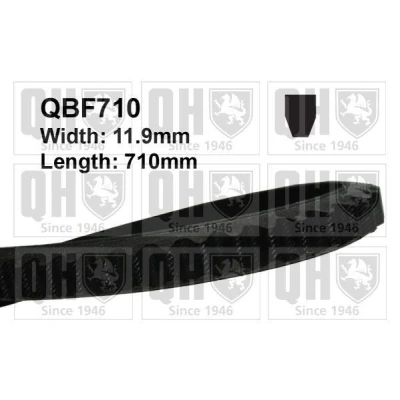 Bilde av QUINTON HAZELL QBF710 Kilerem 11,9 710 VOLKSWAGEN: GOLF 2