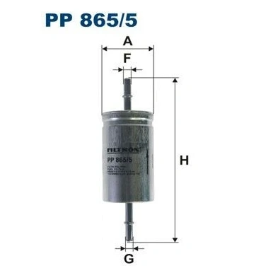Bilde av FILTRON PP 865/5 Drivstoffilter ledningsfilter 8 VOLVO: V50, C30, S40 II, FORD: Focus 2 Kombi, 2, Limousine