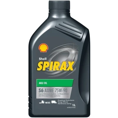 Bilde av Girolje Shell Spirax S6 AXME 75W 90, 1L, Bakaksel, Framaksel