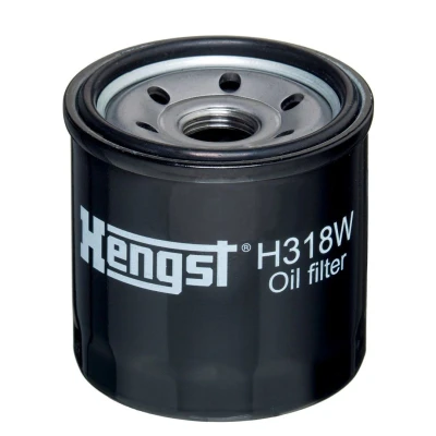 Bilde av HENGST FILTER H318W Oljefilter M18x1,5 Påskruingsfilter CHEVROLET: Aveo / Kalos Hatchback, Sedan, Spark