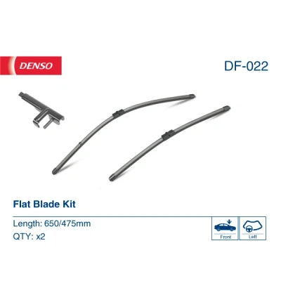 Bilde av Vindusvisker Denso Flat DF 022 Rammeløs FORD: Focus C Max, Max