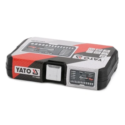 Bilde av YATO YT 14461 Pipesett 25 Krom vanadium stål 1/4