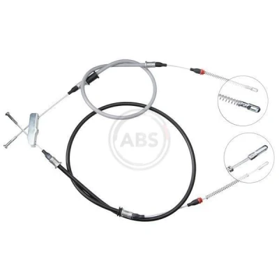 Bilde av A.B.S. K11275 Bremsekabel 1272, 1676 Trommelbrems for høyre/venstre ratt NISSAN: Pick Up