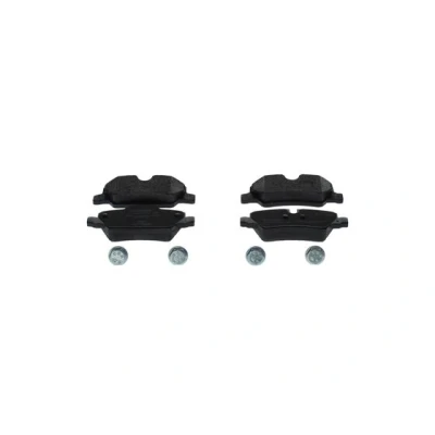 Bilde av BOSCH 0 986 495 400 Bremseklosser Low Metallic med antihyle blikk, montageanvisning MINI: Hatchback