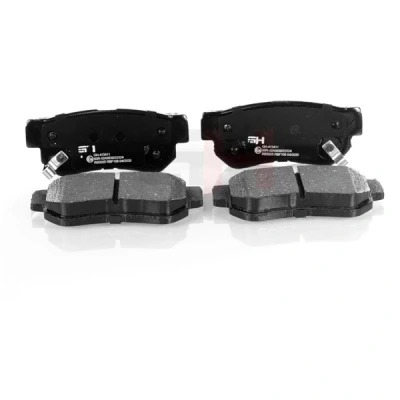 Bilde av GH Bremseklosser med akustisk slitasjevarsel 413411 HYUNDAI: Tucson, Matrix, Santa Fe I, KIA: Sportage II
