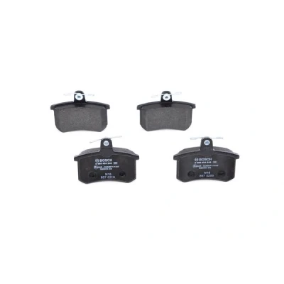 Bilde av BOSCH 0 986 494 846 Bremseklosser Low Metallic med antihyle blikk