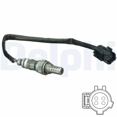 Bilde av DELPHI ES20321 12B1 Lambdasonde planarsonde, oppvarmet JEEP: Cherokee II, Grand I