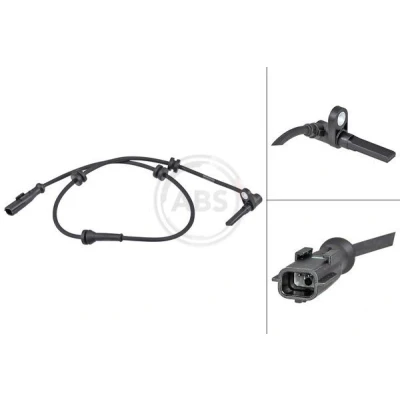 Bilde av A.B.S. 30207 ABS sensor aktiv 755 svart