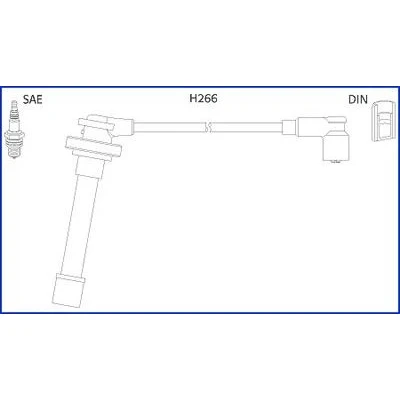 Bilde av HITACHI 134521 Pluggledninger