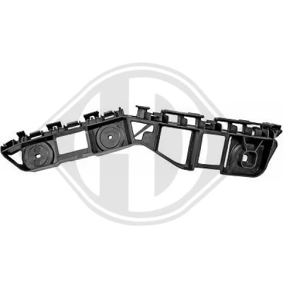 Bilde av DIEDERICHS 2207066 Holder, støtfanger høyre bak VOLKSWAGEN: Polo V Hatchback