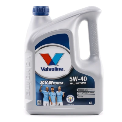 Bilde av Valvoline Synpower 5W 40 4l Motorolje 872381 MERCEDES BENZ: S Klasse Sedan, RENAULT: CLIO 3, PEUGEOT: 206 Hatchback