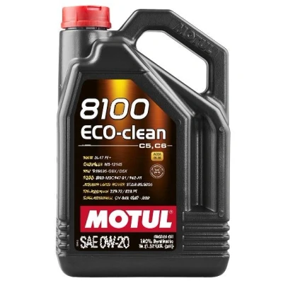 Bilde av Motul ECO CLEAN 0W 20 5l Motorolje 108862 BMW: 3 Touring, Sedan, 1 Hatchback, MAZDA: CX 5 I, 6 Stasjonsvogn, Hatchback