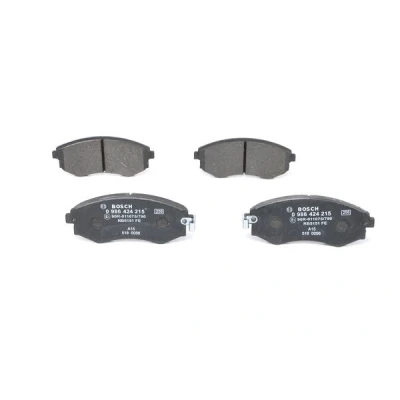 Bilde av BOSCH 0 986 424 215 Bremseklosser Low Metallic med akustisk slitasjevarsel SSANGYONG: Rexton / 2, HYUNDAI: Matrix