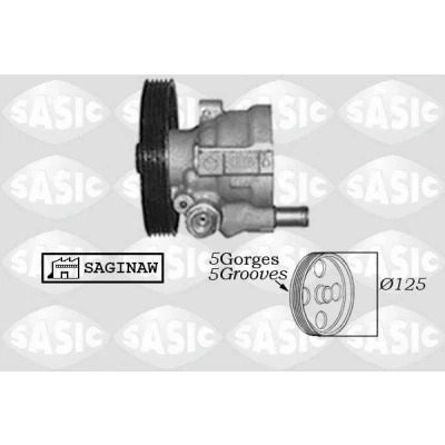 Bilde av SASIC 7074002 Hydraulikkpumpe hydraulisk 125 OPEL: Vivaro A Van, Combi, RENAULT: TRAFIC 2 Bus, Kasten