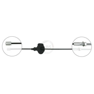 Bilde av A.B.S. K17431 Bremsekabel 345 Skivebrems FORD: Focus Mk1 Stasjonsvogn, Hatchback
