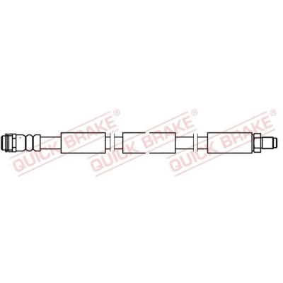 Bilde av QUICK BRAKE 32.425 Bremseslange 505 M10x1 MERCEDES BENZ: B Klasse