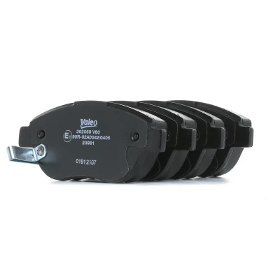 Bilde av VALEO 302069 Bremseklosser FIRST framaksel inkl. slitasjevarselkontakt med antihyle blikk OPEL: Vectra C Caravan, Corsa D Hatchback, Astra H Hatchback