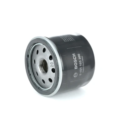Bilde av BOSCH 0 451 103 300 Oljefilter M 20 x 1,5 med en retursperreventil Påskruingsfilter FIAT: 500 Hatchback, Panda III BRAVO 2