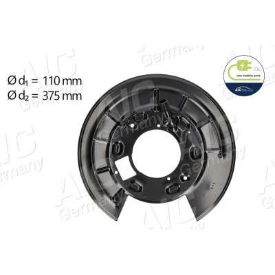 Bilde av AIC 57785 Bremseskjold venstre bakaksel LAND ROVER: Discovery 3, 4