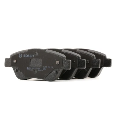 Bilde av BOSCH 0 986 494 132 Bremseklosser Low Metallic med antihyle blikk, montageanvisning FIAT: 500 Hatchback, C Cabrio, Panda II Hatchback