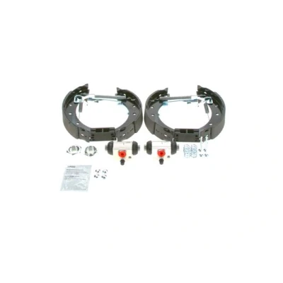 Bilde av BOSCH 0 204 114 548 bremsesett, trommebremse med tilbehør, hjulsylinder brems PEUGEOT: 206 Hatchback