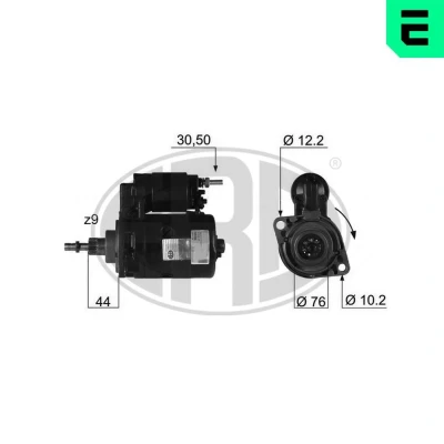 Bilde av Starter, vw transporter t3 buss, flak/chassi, skåp, 091 911 023 A, AX, B,