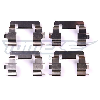 Bilde av TOMEX brakes TX 44 56 Tibehørsett, skivebremse belegg framaksel NISSAN: Almera Tino