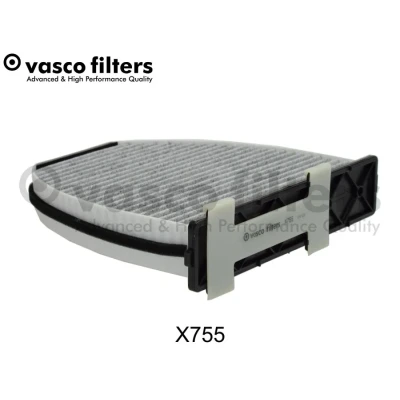 Bilde av DAVID VASCO X755 Kupéfilter Karbonfilter 261 272 44 MERCEDES BENZ: E Klasse Sedan, T modell, C modell