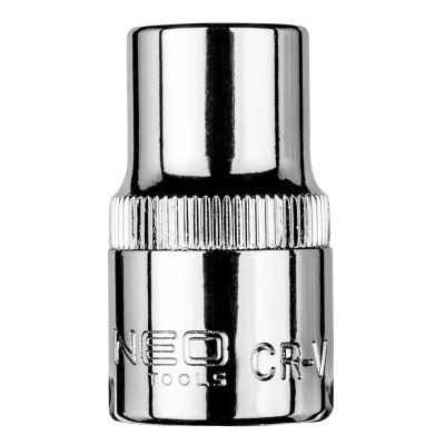 Bilde av NEO TOOLS 08 412 Pipenøkkelinnsats 1/2 12 mm Krom vanadium stål sekskant