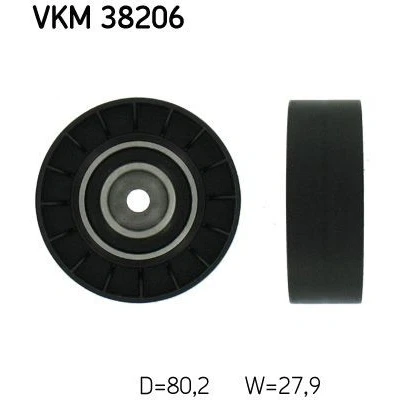 Bilde av SKF VKM 38206 Styrerulle BMW: 5 Sedan, Touring, 7