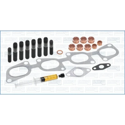 Bilde av AJUSA JTC11489 Monteringssett, lader with studs, syringe oil med tetning montageanvisning SAAB: 9 3 Stasjonsvogn, Sedan