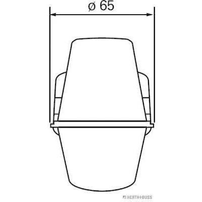 Bilde av HERTH+BUSS ELPARTS 82850042 Baklykter R5W