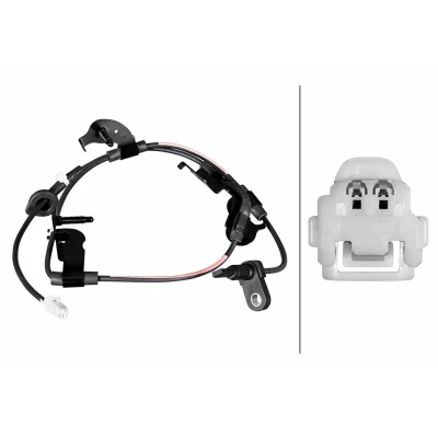 Bilde av HELLA 6PU 358 217 531 ABS Sensor med klammer Hall prinsipp 2 966