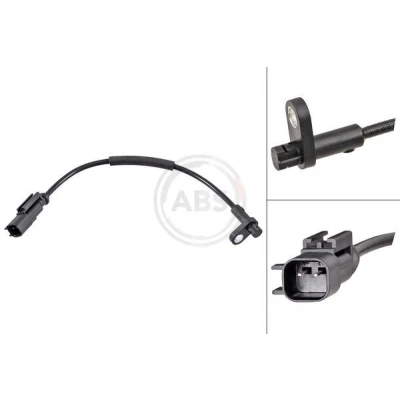 Bilde av Sensor, hjulturtall, Framaksel, ford transit v363 buss, flak/chassi, skåp, 1817685, 61221, BK312B372AA