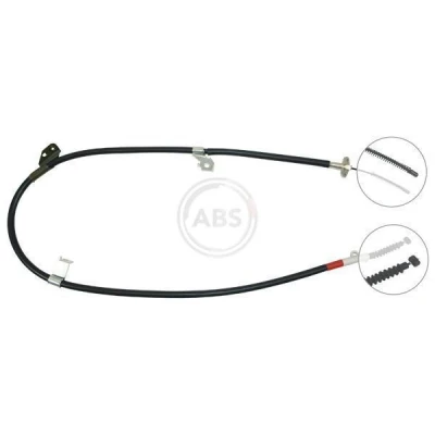 Bilde av Kabel, parkeringsbremse, Bakre venstre, nissan almera i, hatchback 36531 0M010, 1N900