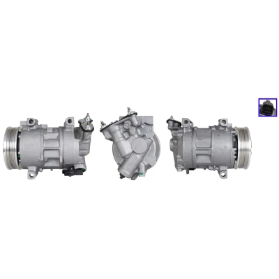 Bilde av DRI 700511193 Kompressor PAG 46 YF R134a, R1234yf med tetning CITROËN: DS5 Hatchback, PEUGEOT: 3008 I