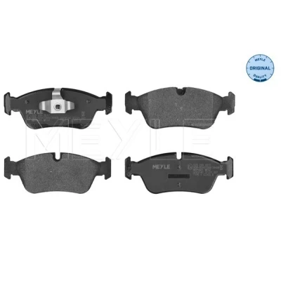 Bilde av MEYLE 025 239 3517 Bremseklosser ORIGINAL Quality framaksel klargjort for slitasjeindikator med antihyle blikk BMW: 1 Hatchback, 3 Sedan, Cabrio