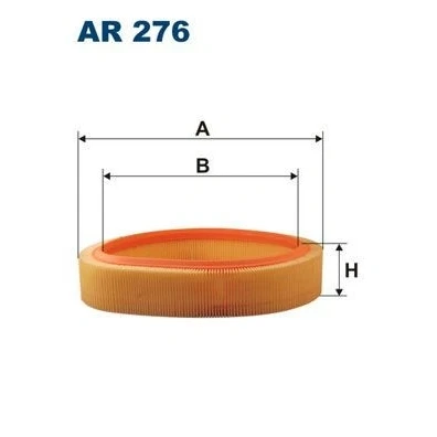 Bilde av Luftfilter, honda,renault,volvo, 1444 K2, 17220 PD5 600, 17232 PD2 000, 305, 660, 3343679, 3343679 1,