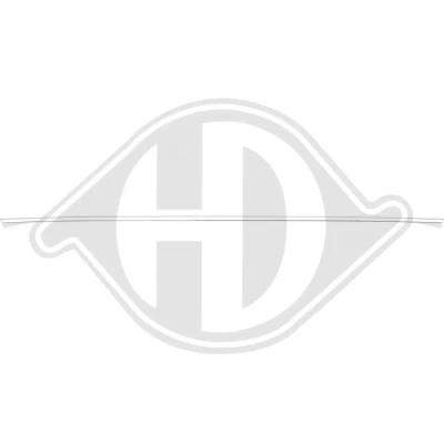 Bilde av DIEDERICHS 1225266 Pynte / vernelist, støtfanger høyre bak BMW: 5 Sedan (F10) 525 d xDrive, d, 535 523i 3.0, 520 i, M5, 535i 3.0