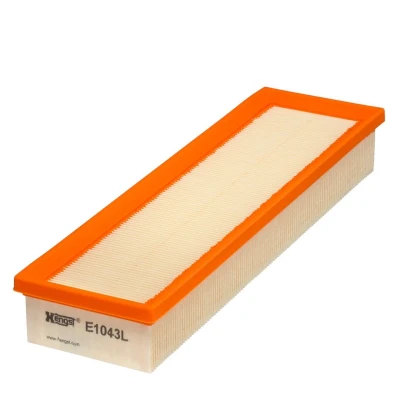 Bilde av HENGST FILTER E1043L Luftfilter 49 102 354 Filterinnsats PEUGEOT: 307 SW, Hatchback, Stasjonsvogn, CITROËN: C4 I Coupé
