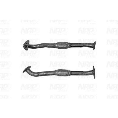 Bilde av Eksosrør, Senter, fiat stilo, stilo multi wagon, 55189605