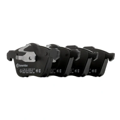 Bilde av BREMBO P 86 022 Bremseklosser ekskl. slitasjevarselkontakt med kolbleklips uten tilbehør VOLVO: V70 2, XC90 I, S60 I