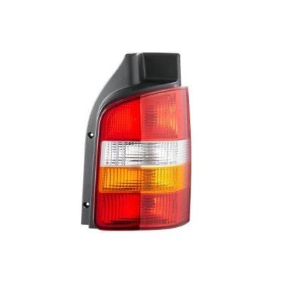 Bilde av HELLA 2SK 008 579 121 Baklykter høyre P21/4W, P21W 12 gul, transparent, Rød hvit med lyspære pæreholder VOLKSWAGEN: Transporter 5