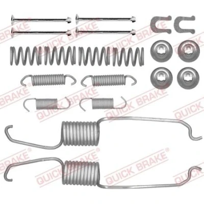 Bilde av QUICK BRAKE 105 0853 Tilbehørsett, bremsesko TOYOTA: HILUX 3 Pick up, HIACE 2 Wagon, Land Cruiser Prado 70 SUV