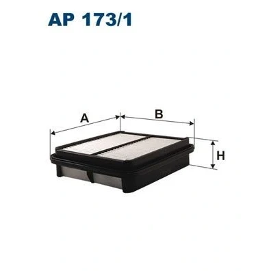 Bilde av FILTRON AP 173/1 Luftfilter 55 201 228 Filterinnsats SUZUKI: Grand Vitara 1 SUV