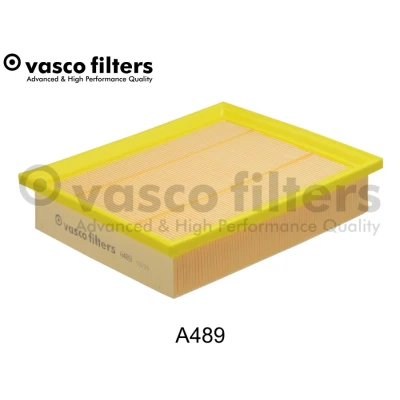 Bilde av DAVID VASCO A489 Luftfilter 56 228 269 firkantet Filterinnsats VOLKSWAGEN: GOLF 3, 3 Variant