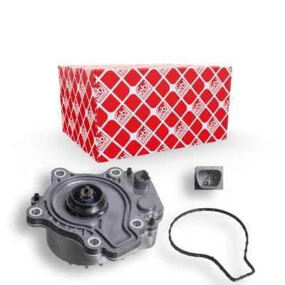 Bilde av FEBI BILSTEIN 102277 Vannpumpe 8 Aluminiumstøpegods elektrisk, elektromagnetisk plast TOYOTA: Prius Plus, Auris Hatchback, III Hatchback