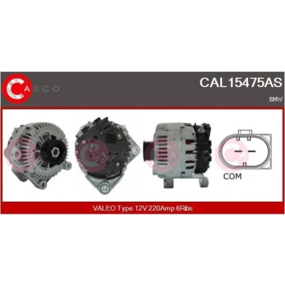 Bilde av CASCO CAL10263AS Dynamo 12V 120A VOLVO: V70 2, XC70 I Cross Country, S60 I, VOLKSWAGEN: Transporter 4, 4 Bus,