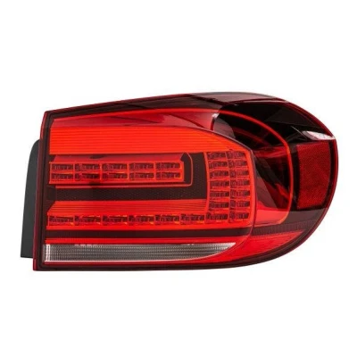 Bilde av HELLA 2SD 011 715 061 Baklykter høyre ytre del, øvre del LED, PY21W 12 hvit/rød med lyspære, pæreholder VOLKSWAGEN: Tiguan I
